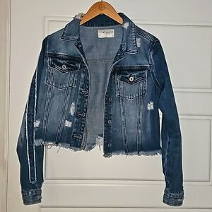 Sawyer Distressed Denim Jacket